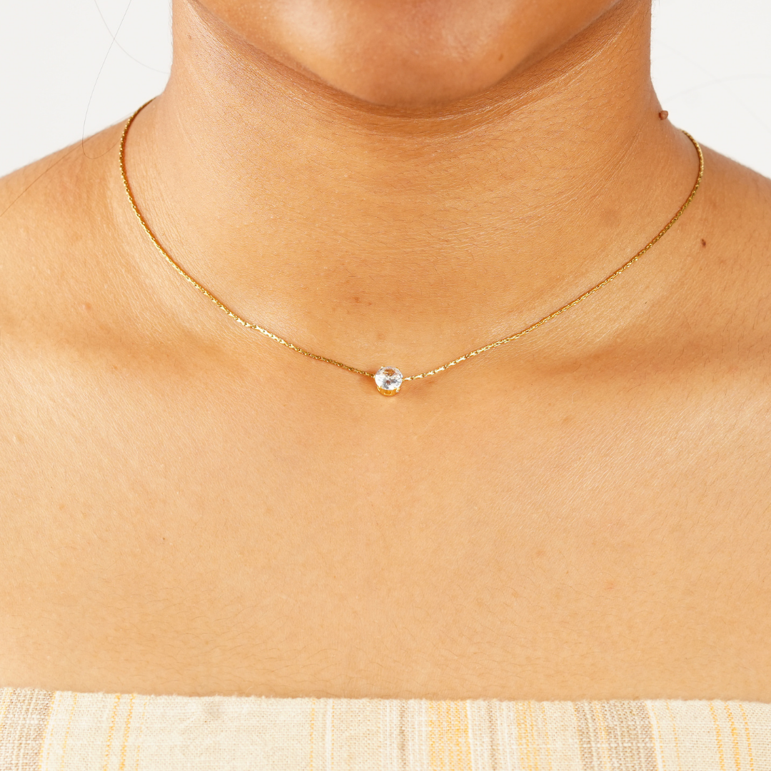 SOLITAIRE NECKLACE