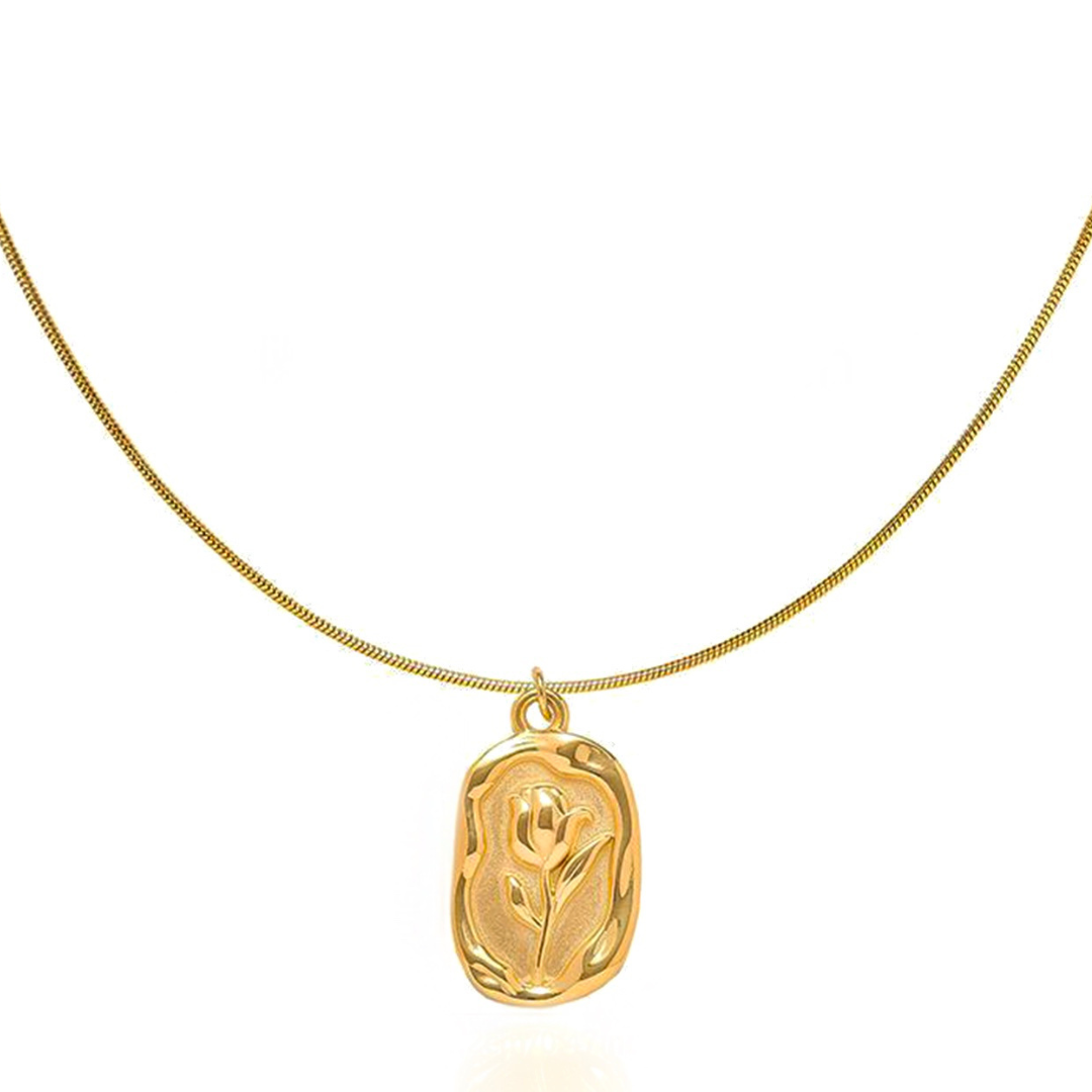 TULIP PENDANT NECKLACE