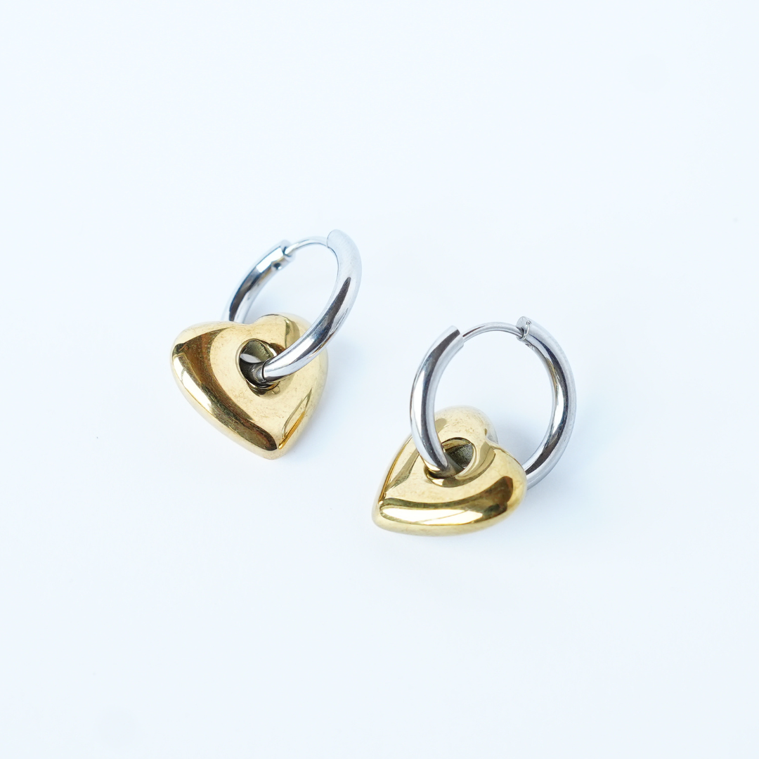 LOVE HEART EARRINGS