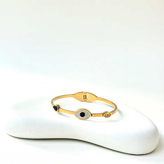 EVIL EYES ZIRCON BRACELET