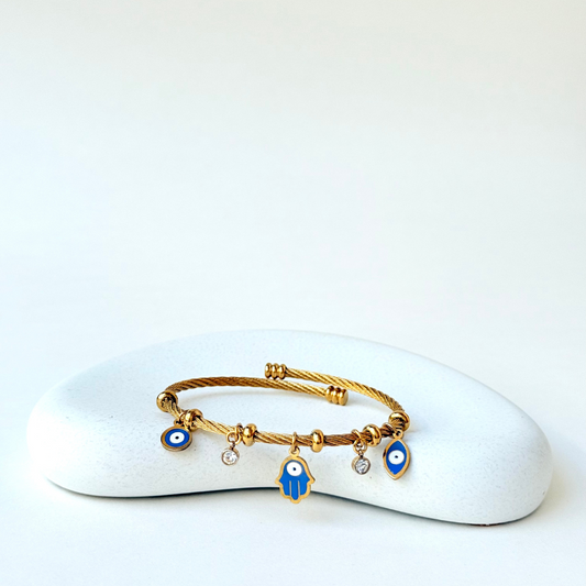 DEVIL EYE  CHARM BRACELET