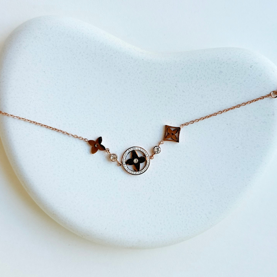 ELEGANT ROSE GOLD CHAIN BRACELET