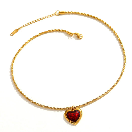 CRIMSON LOVE NECKLACE