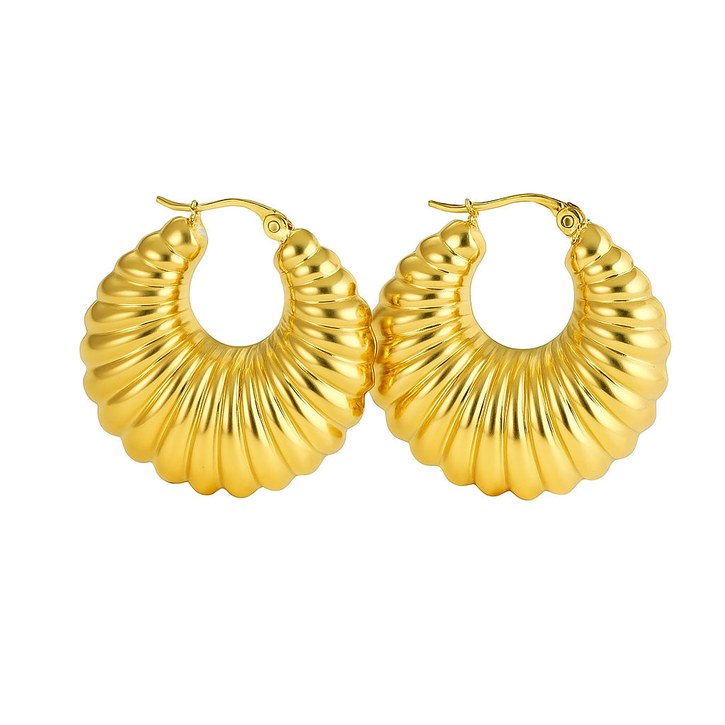 CHUNKY HOOP EARRINGS