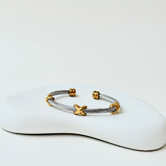 CLASSIC MULTICOLOUR KNOT BANGLE