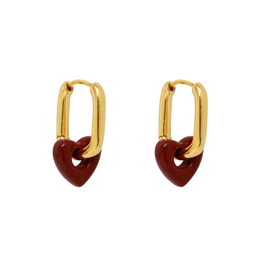 HEART LOCK HOOPS