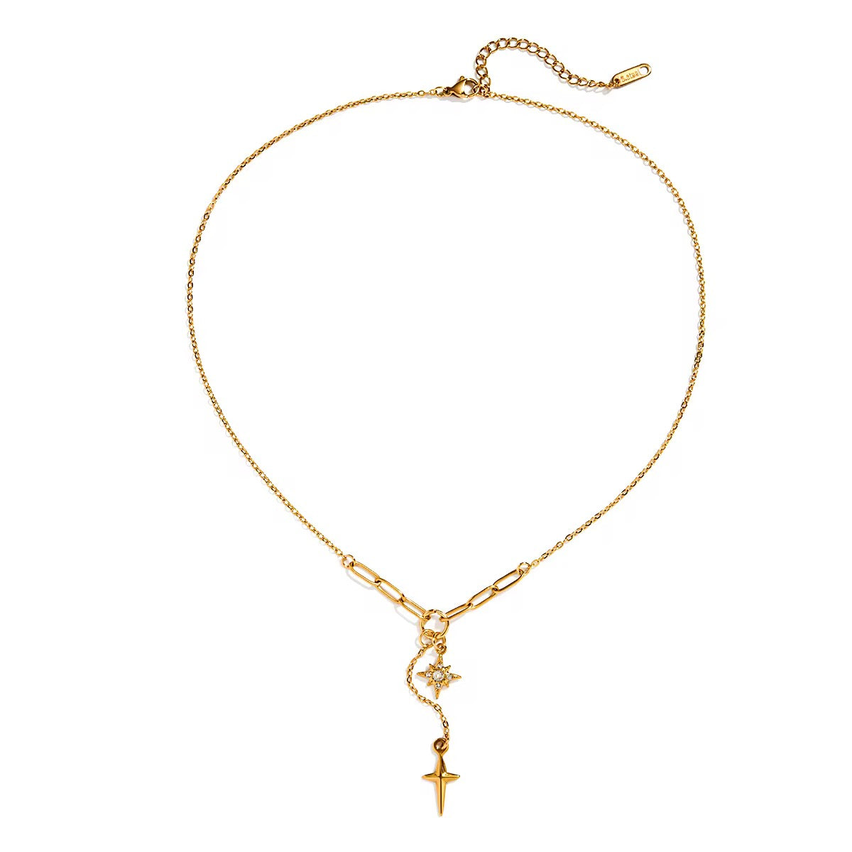 MINIMALIST CLAVICLE ZIRCON NECKLACE