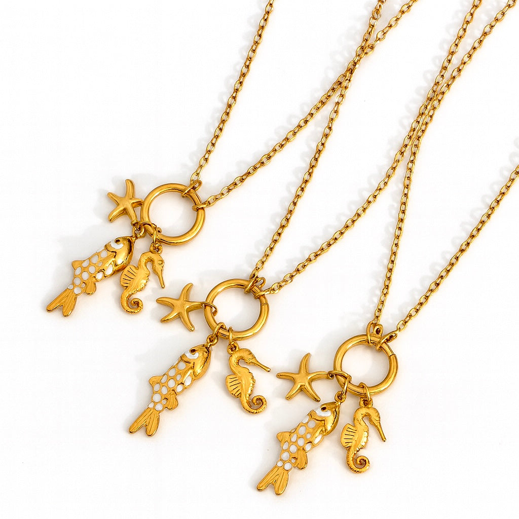 FISH PENDANT NECKLACE