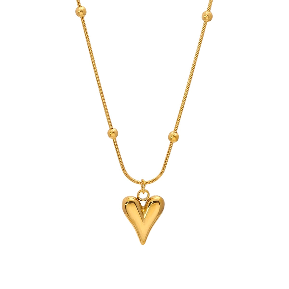 HEART PENDANT NECKLACE