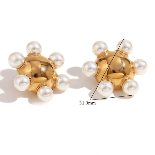 CLASSIC WHEEL STUD EARRINGS