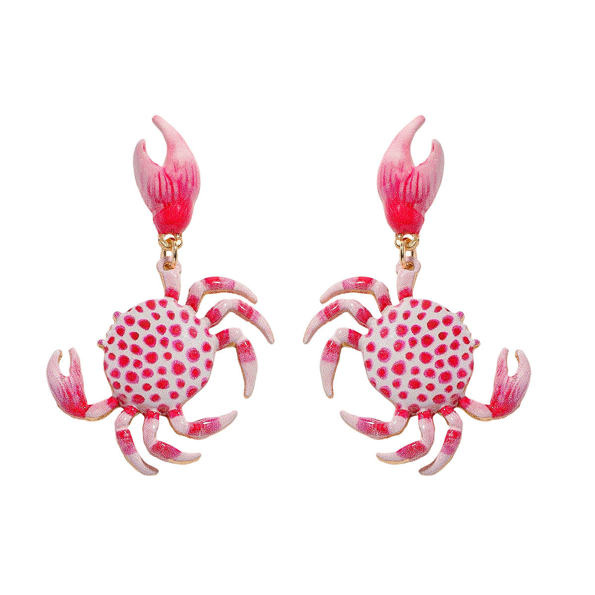 CRAB DROP EARRINGS