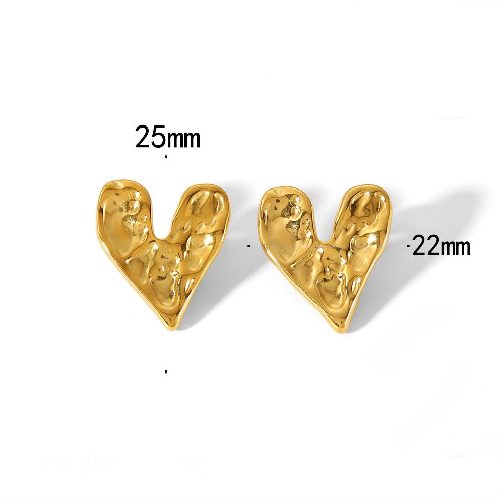 LOVE EAR STUDS