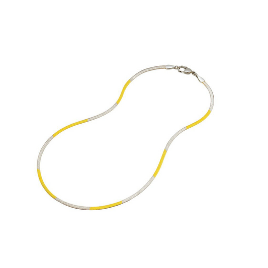 TWO-TONE SNAKE CHAIN